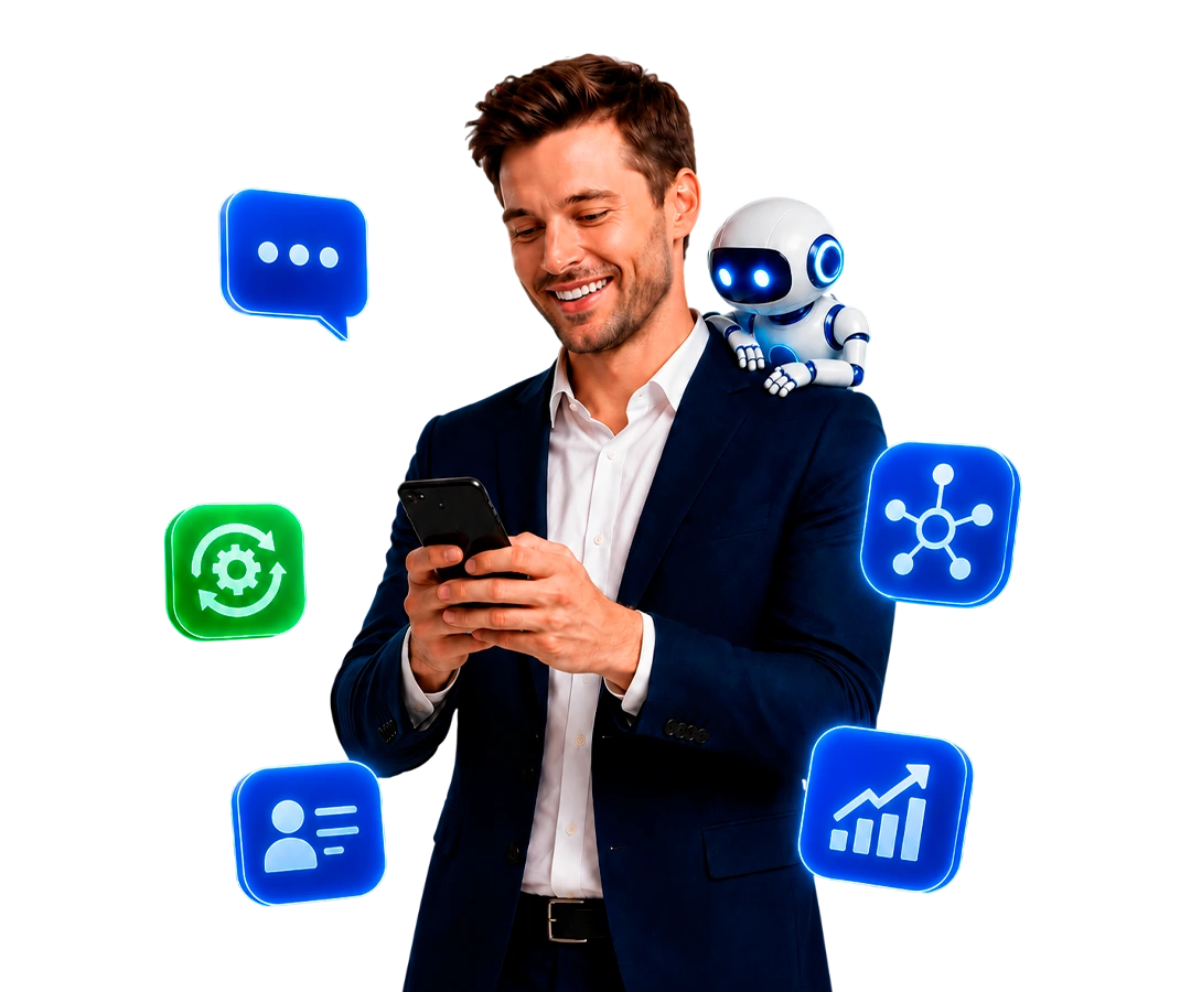 Profesional con IA y herramientas de whapi.chat