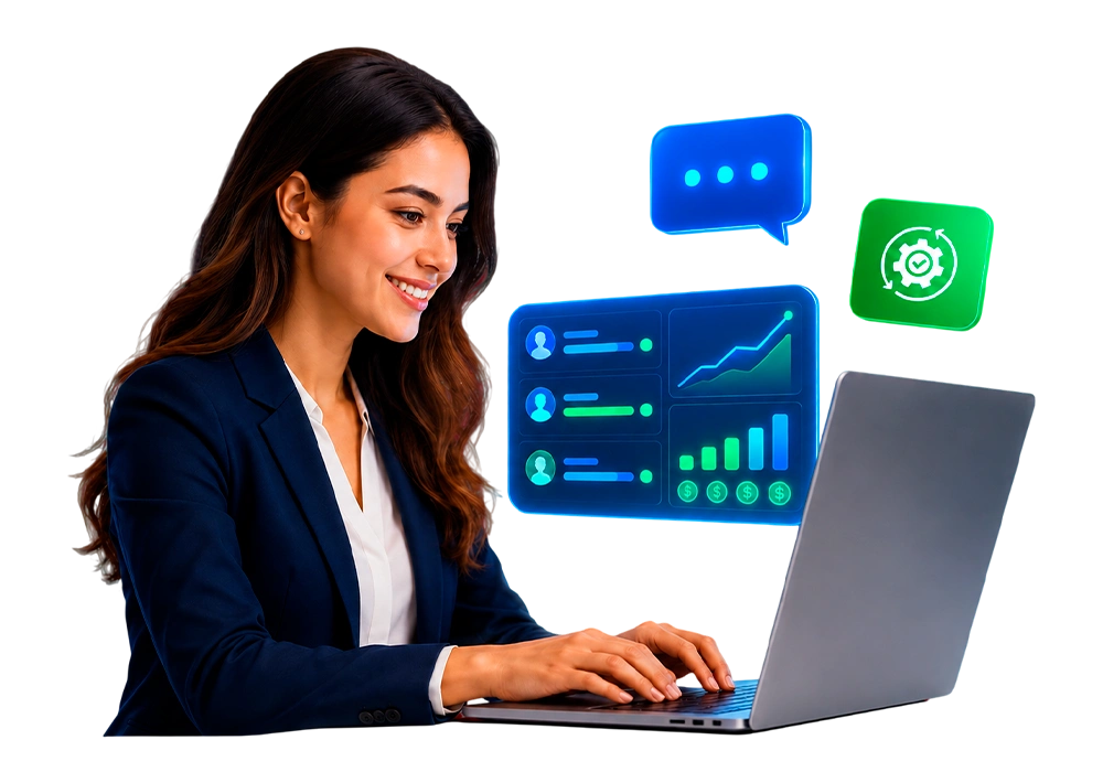 Profesional con panel de comisiones recurrentes en whapi.chat