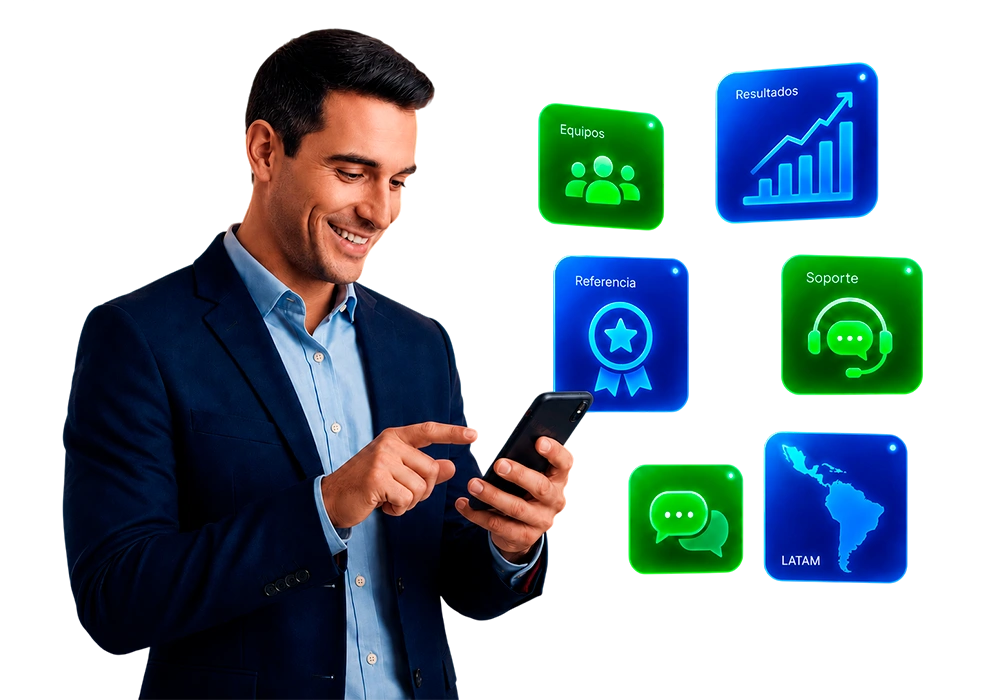 Equipo de whapi.chat listo para atender y acompañar a tu negocio